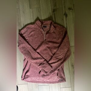 Pink Eddie bauer Quarter-Zip Pullover
